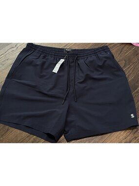 NWT Todd Snyder New Classic Navy Solid Weekend Swim Shorts Mens Sz XL $118